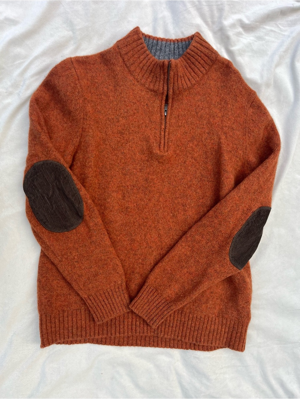 L.L. Bean Men's Shetland Wool Sweater Large